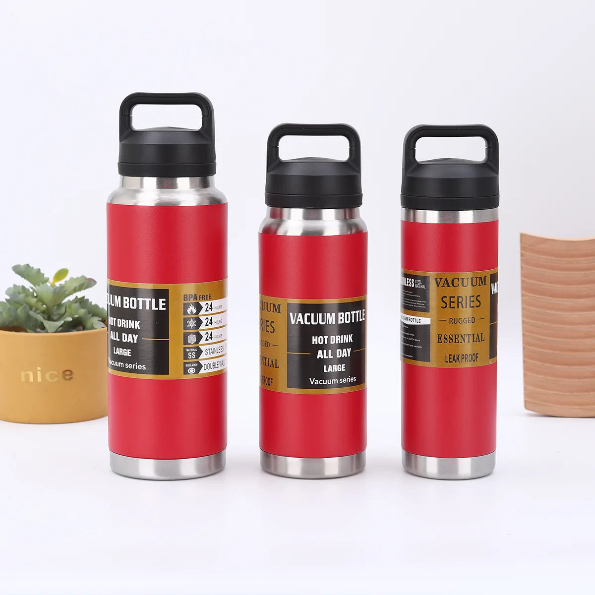 DSC Steel Flask – 600/800/1100ML
