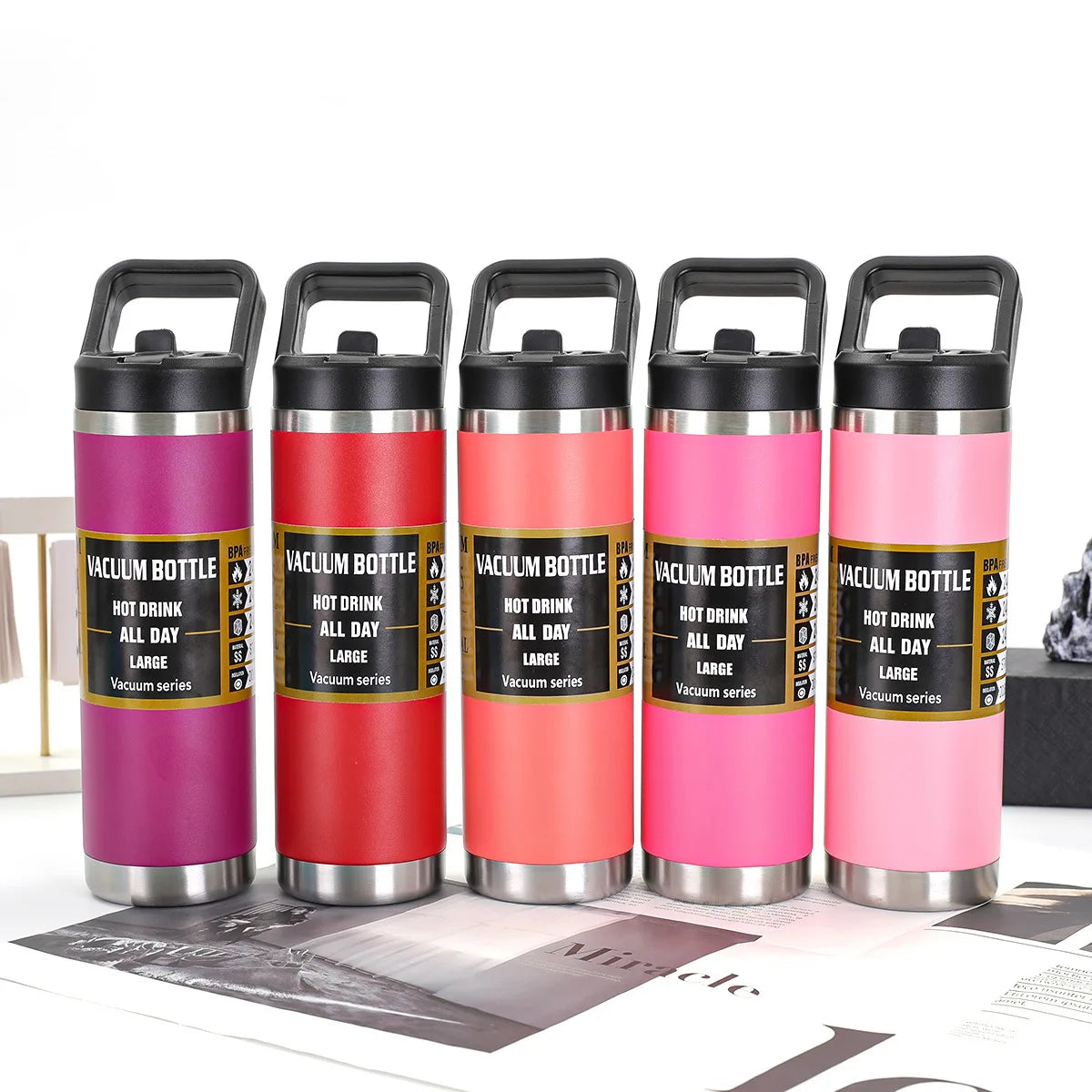DSC Steel Flask – 600/800/1100ML