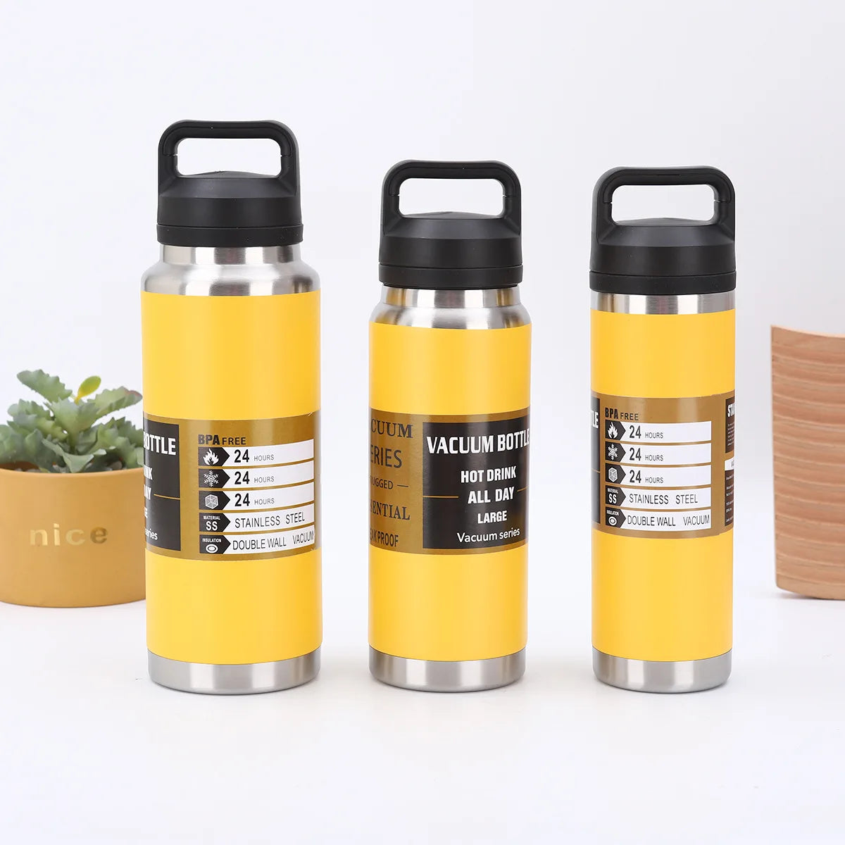 DSC Steel Flask – 600/800/1100ML