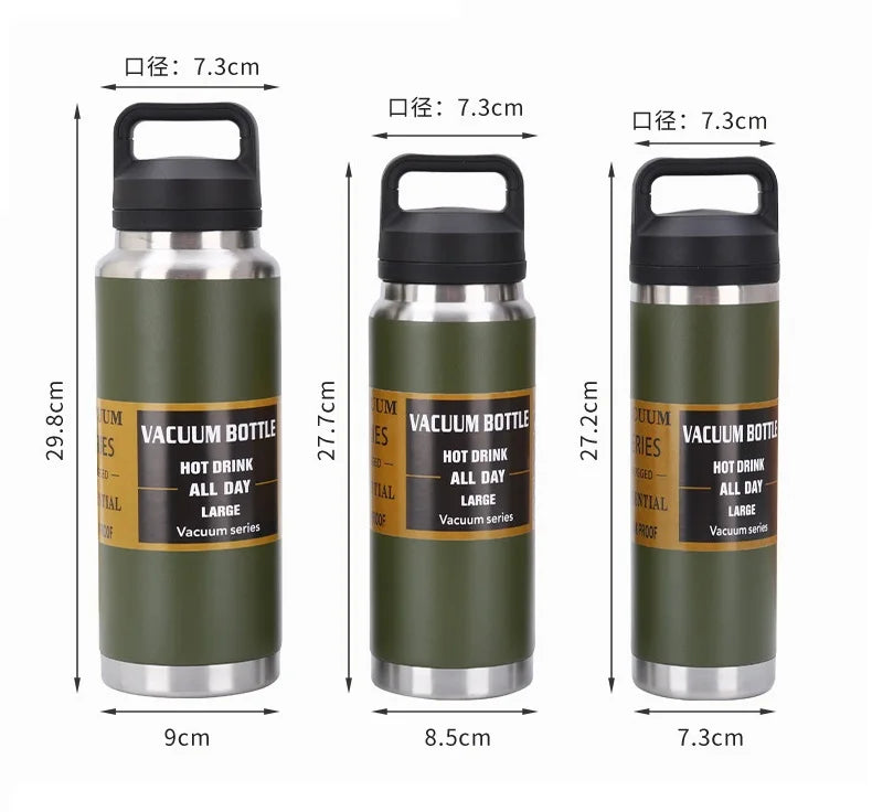 DSC Steel Flask – 600/800/1100ML