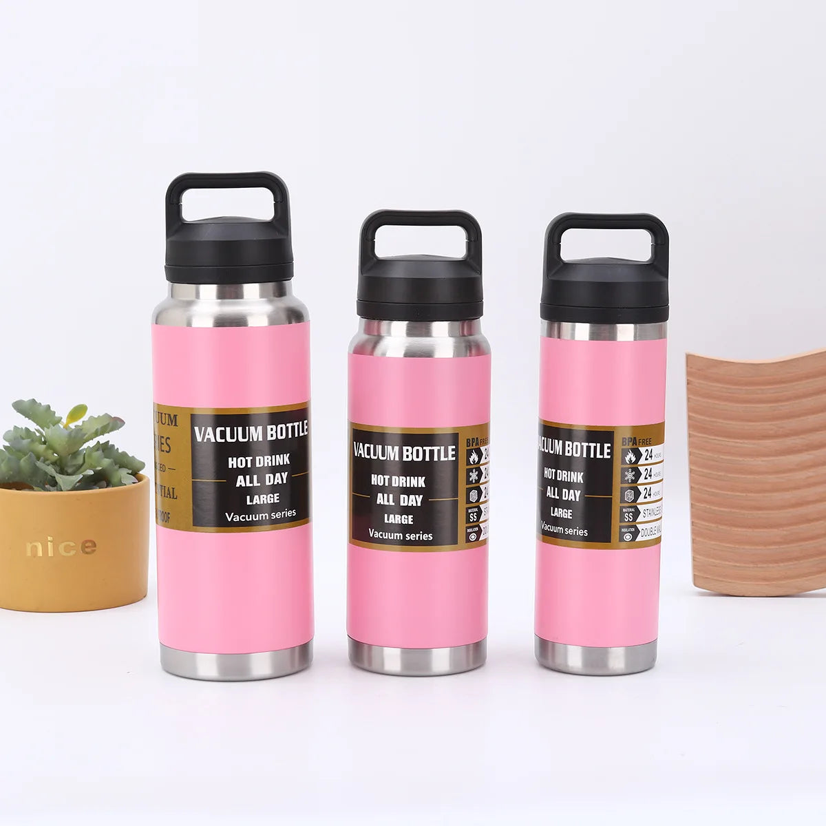 DSC Steel Flask – 600/800/1100ML
