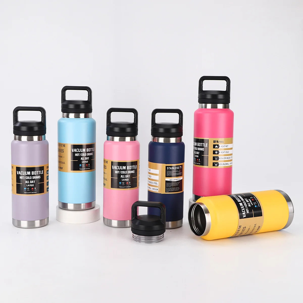 DSC Steel Flask – 600/800/1100ML
